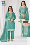 Congo By Blue Hills Roman Silk Kurti With Bottom Dupatta

